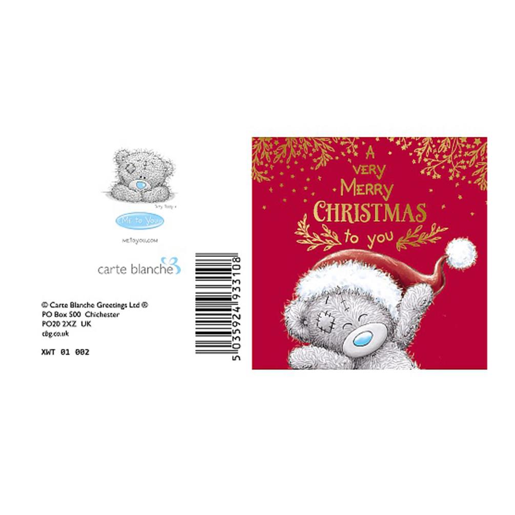 Me to You Bear Christmas Gift Tag Extra Image 1